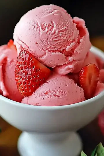 Strawberry Sorbet