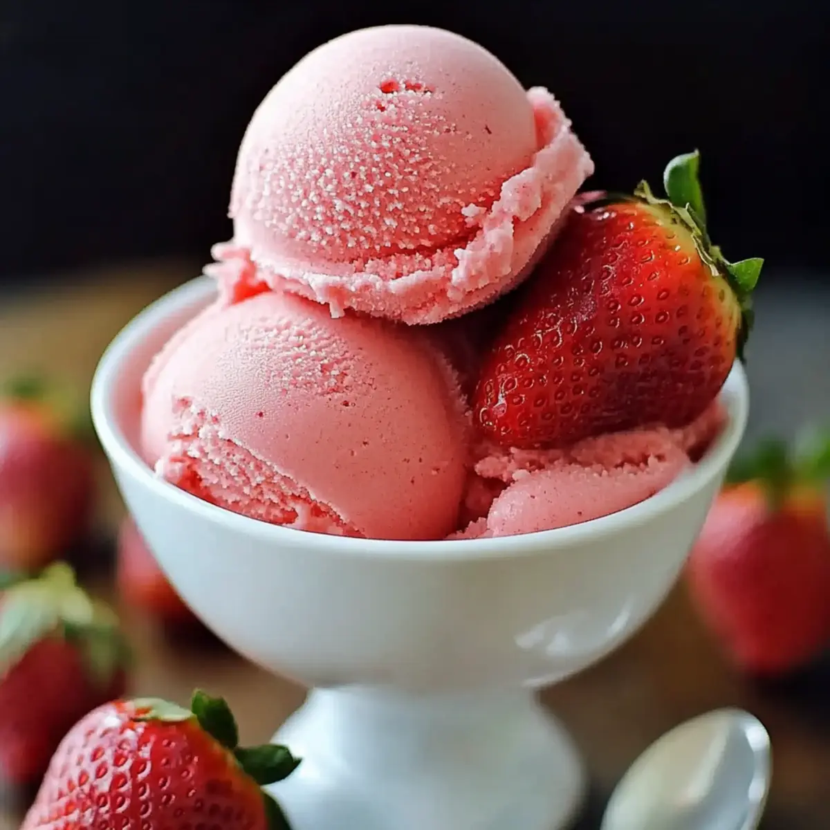 Strawberry Sorbet