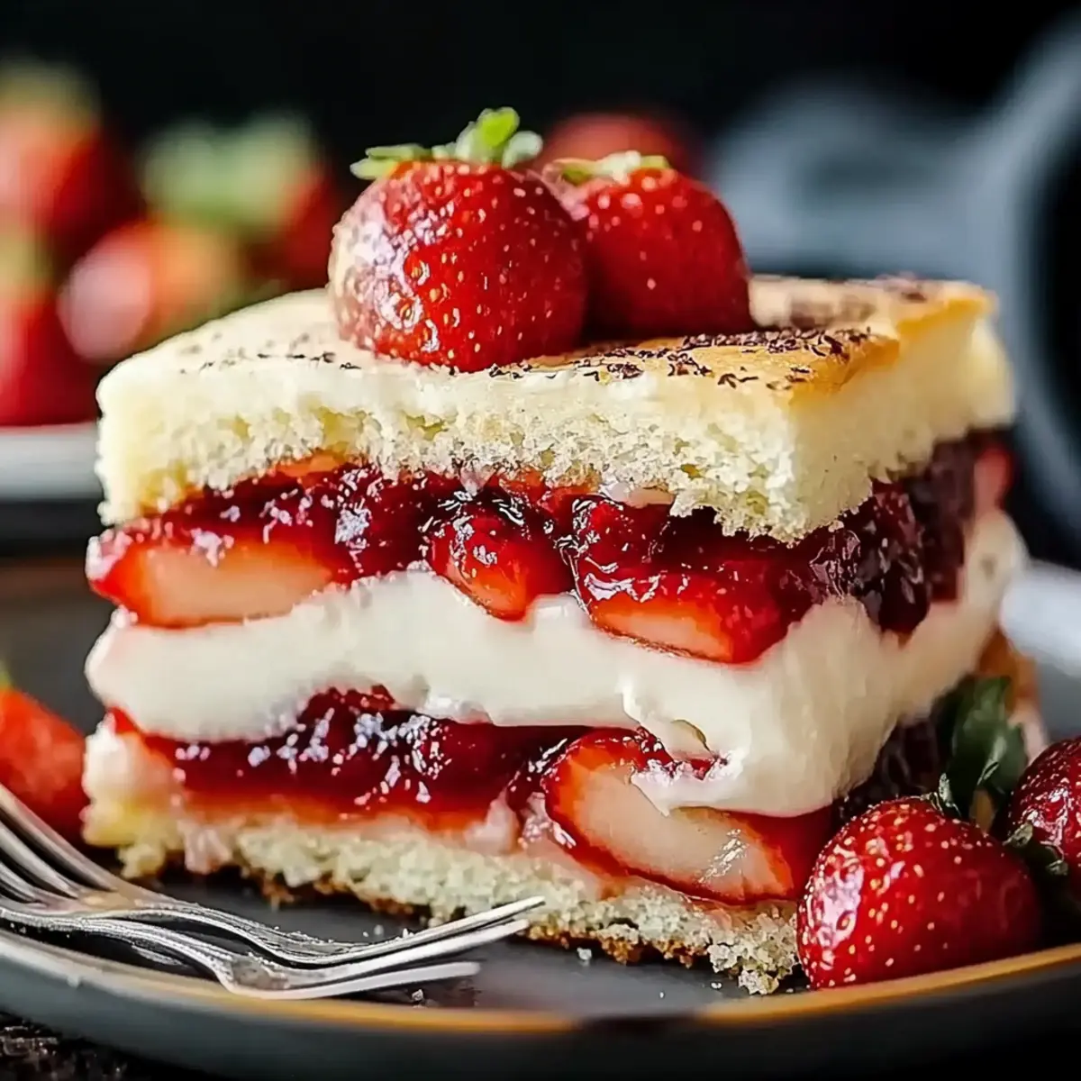 Strawberry Tiramisu