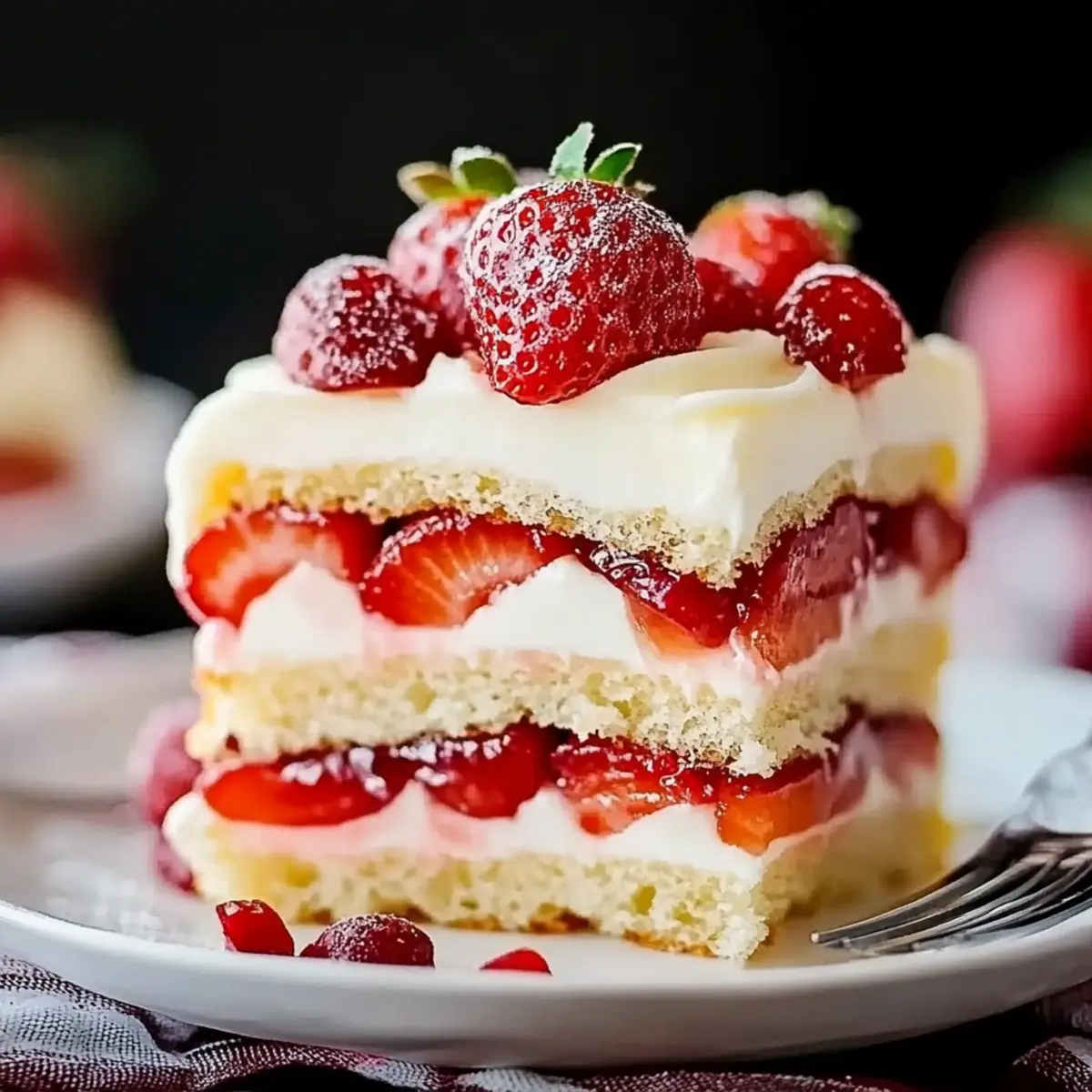 Strawberry Tiramisu
