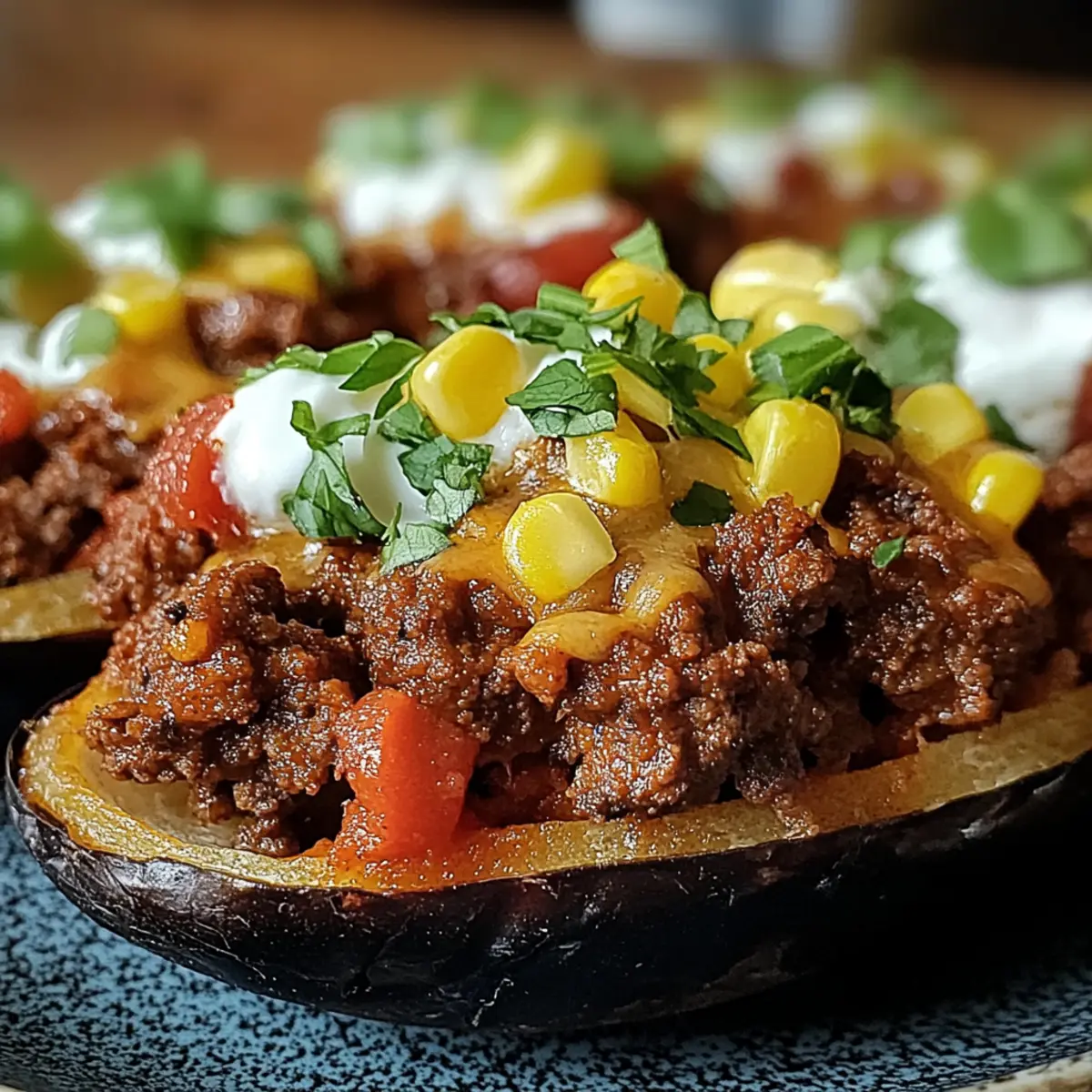 Taco Loaded Baked Potatoes
