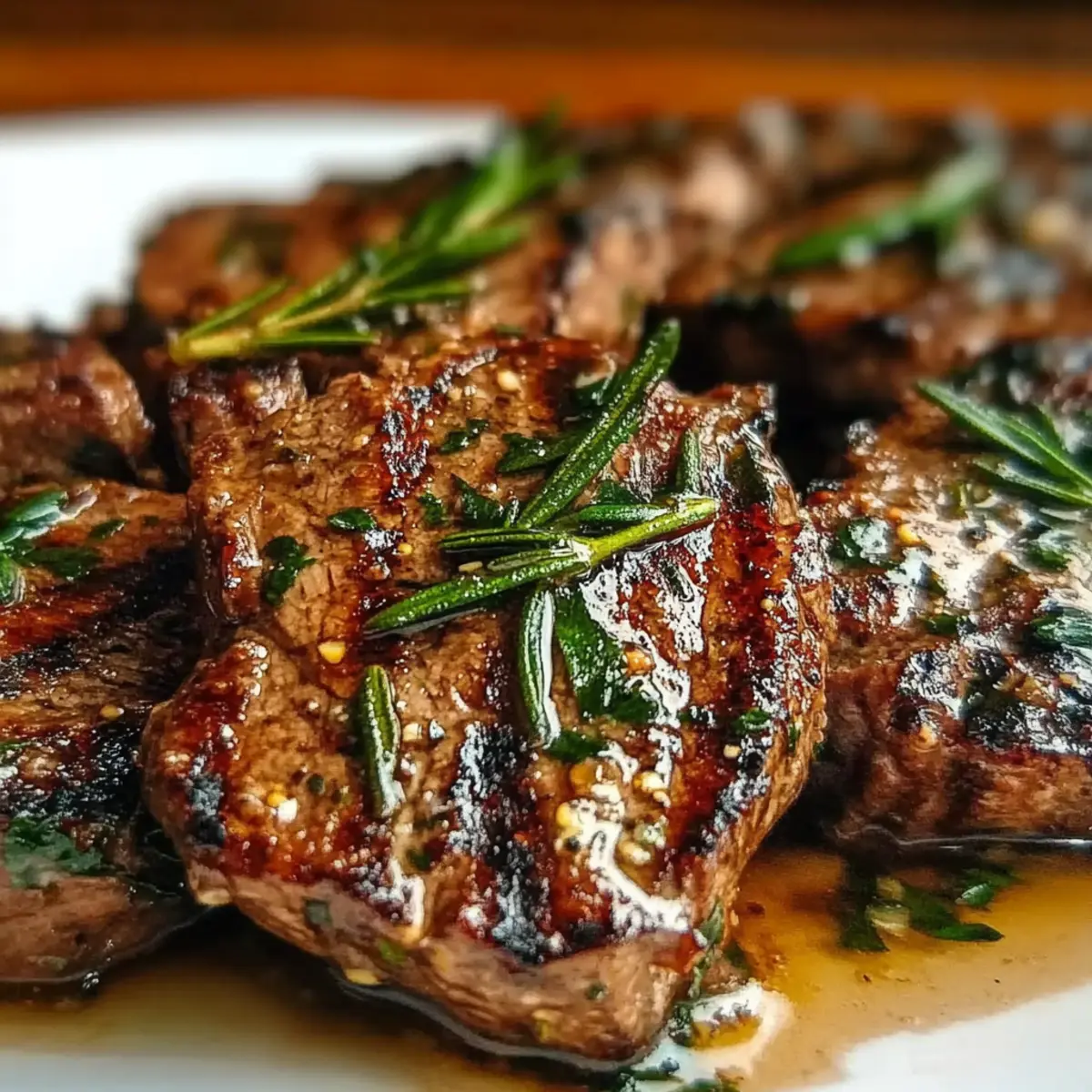 Tangy Garlic Herb Steak Marinade