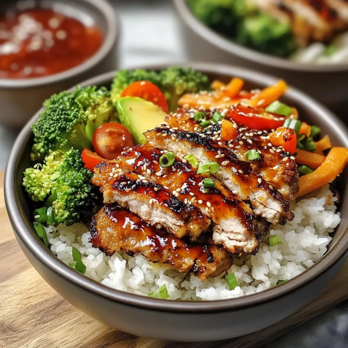 Teriyaki Chicken Bowls