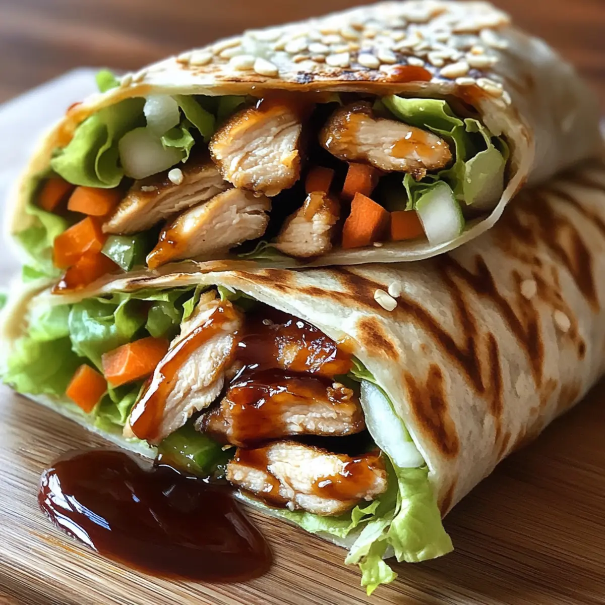 Teriyaki Chicken Wrap