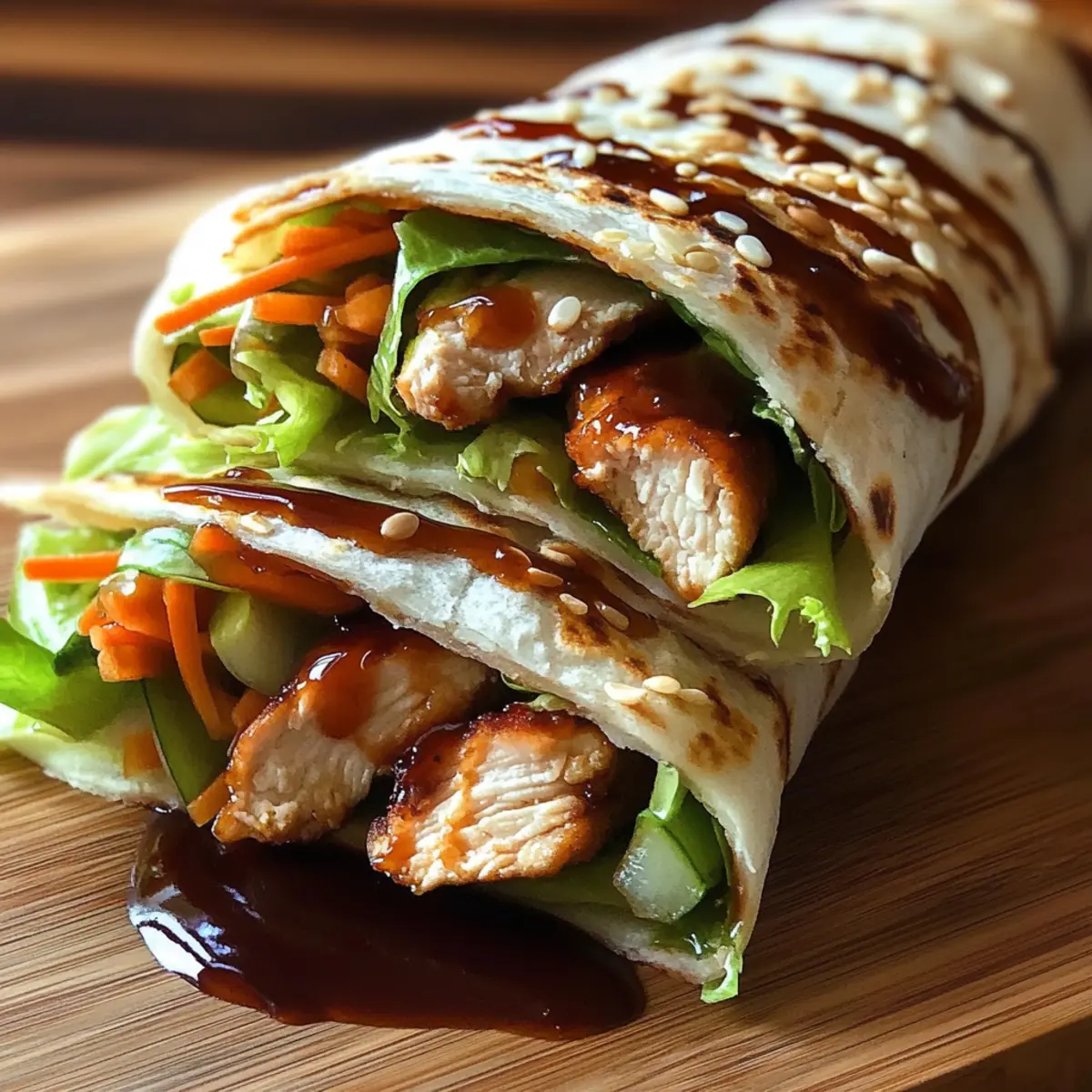 Teriyaki Chicken Wrap