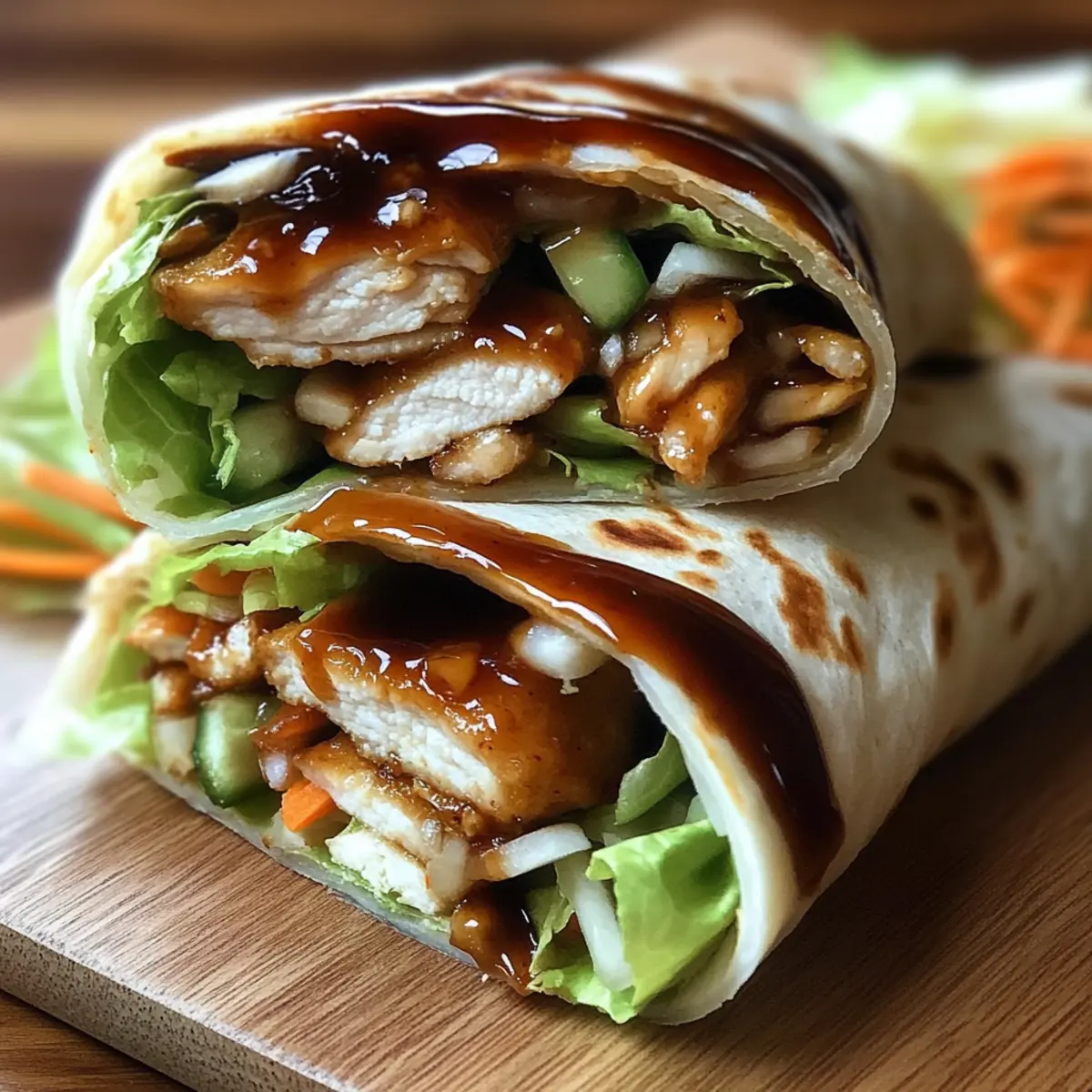 Teriyaki Chicken Wrap