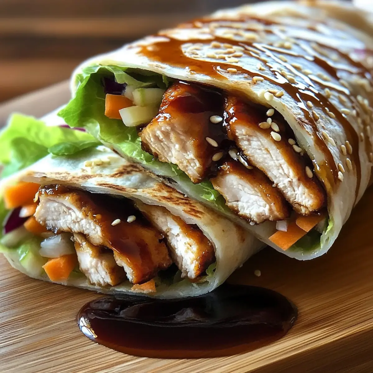 Teriyaki Chicken Wrap