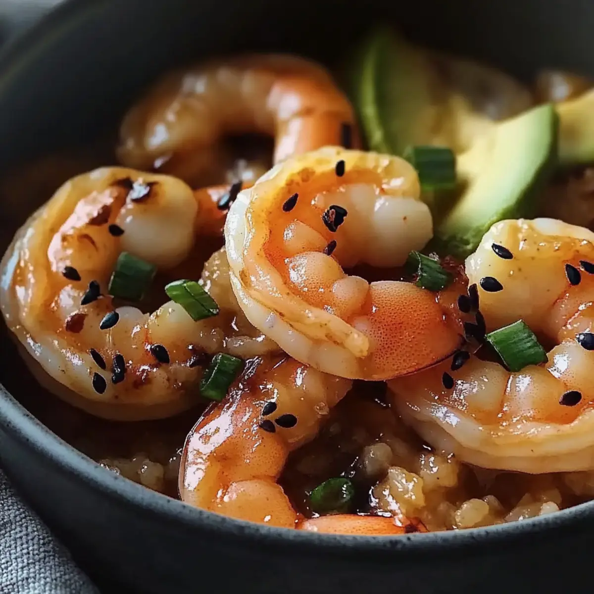 Teriyaki Shrimp Rice Bowls
