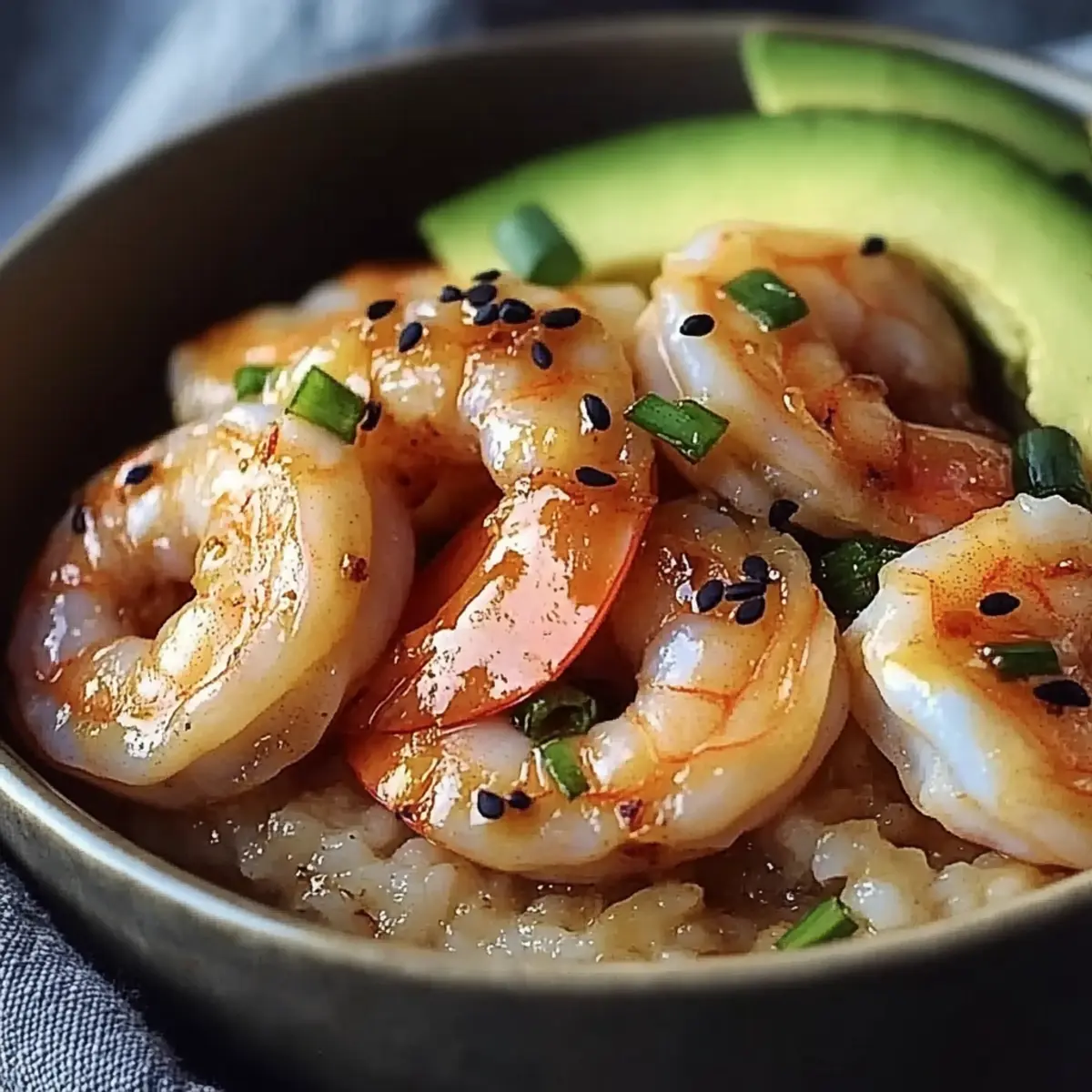 Teriyaki Shrimp Rice Bowls
