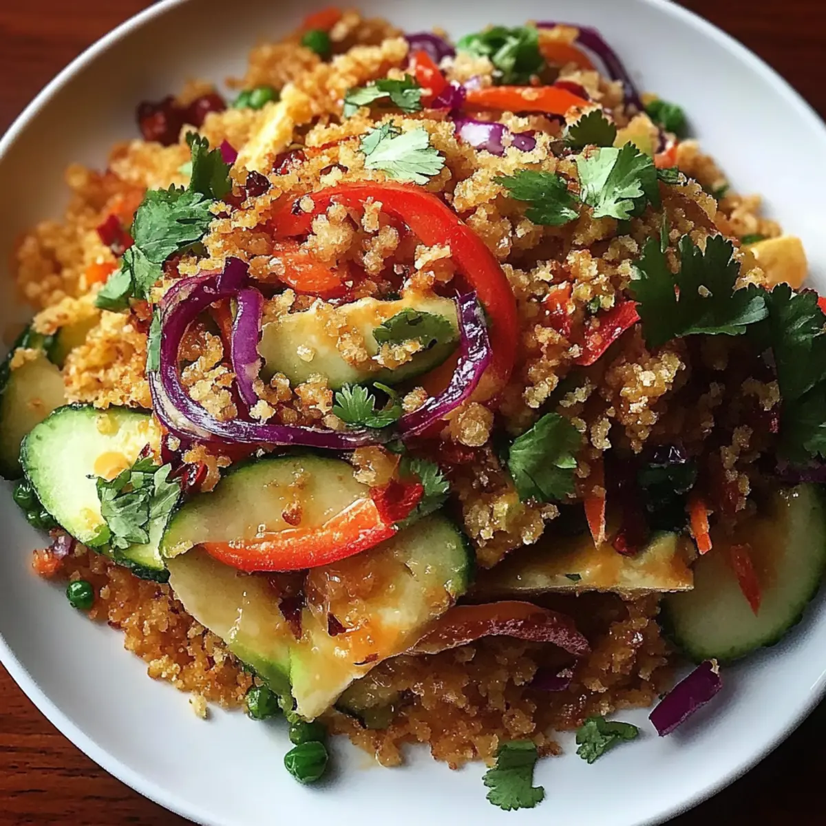 Thai Quinoa Crunch Salad