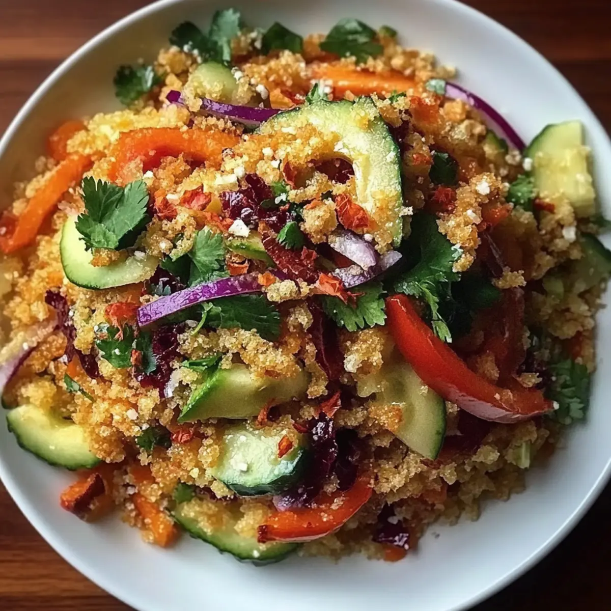 Thai Quinoa Crunch Salad