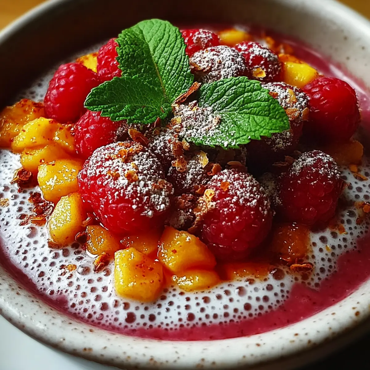 Vegan Raspberry Chia Pudding