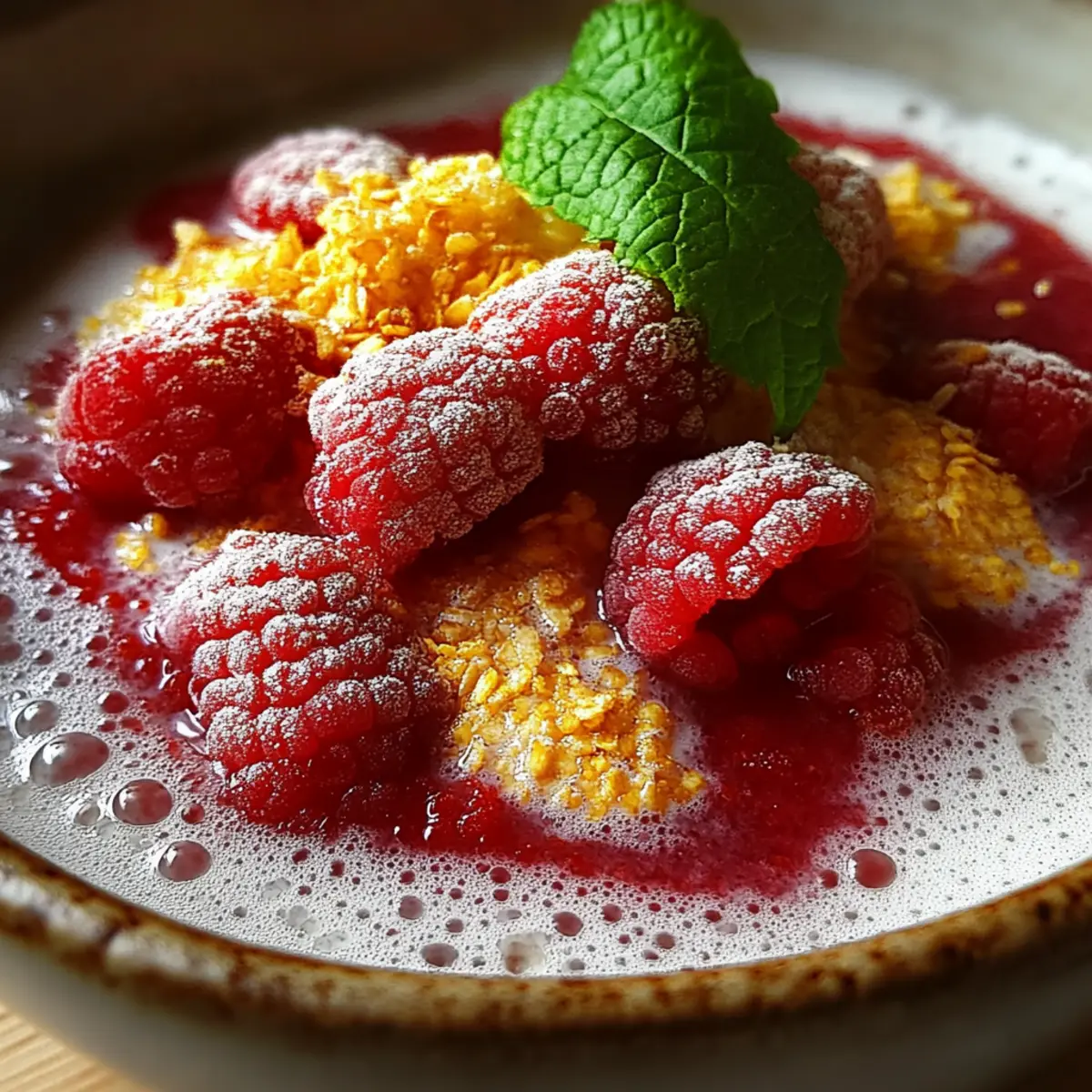 Vegan Raspberry Chia Pudding