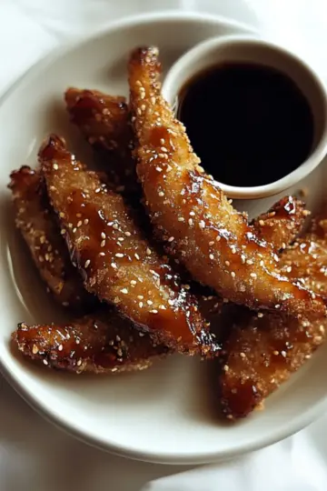 Air Fryer Honey Sesame Chicken Tenders