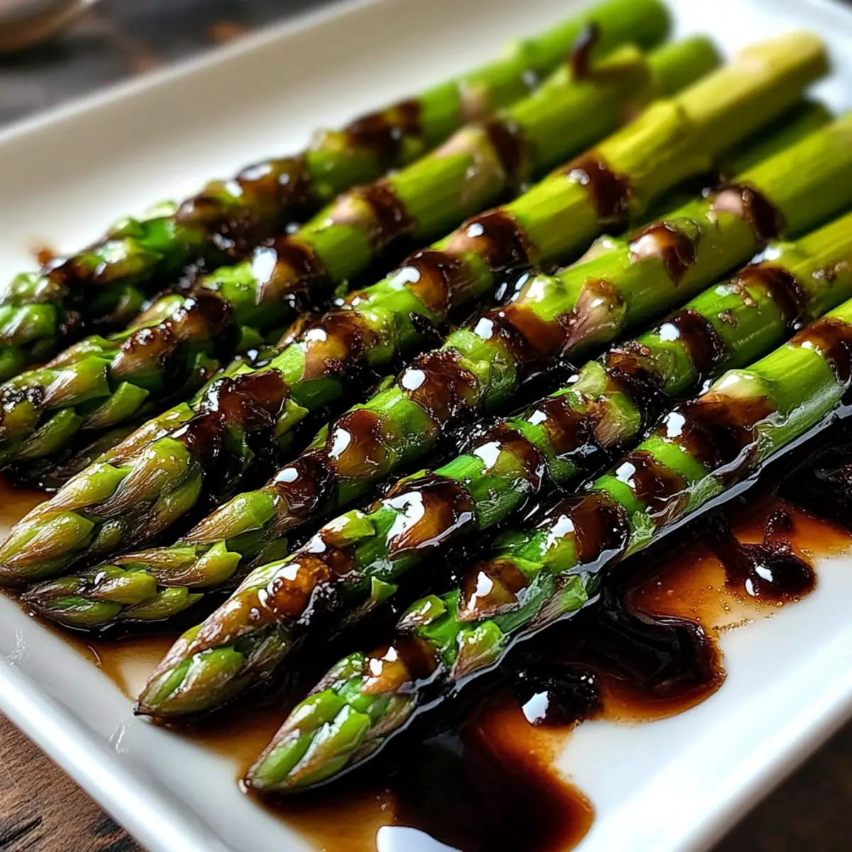 Asparagus with Balsamic Glaze