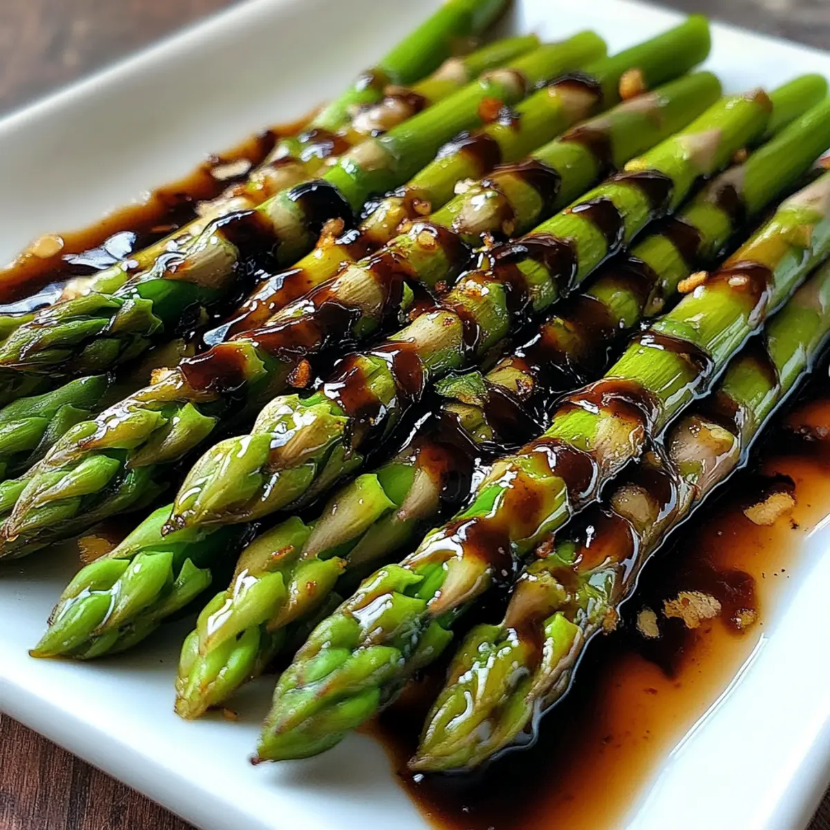 Asparagus with Balsamic Glaze