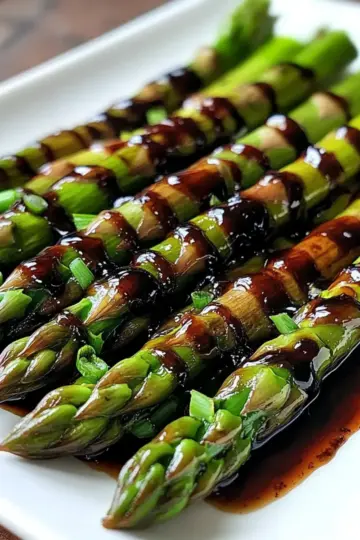Asparagus with Balsamic Glaze