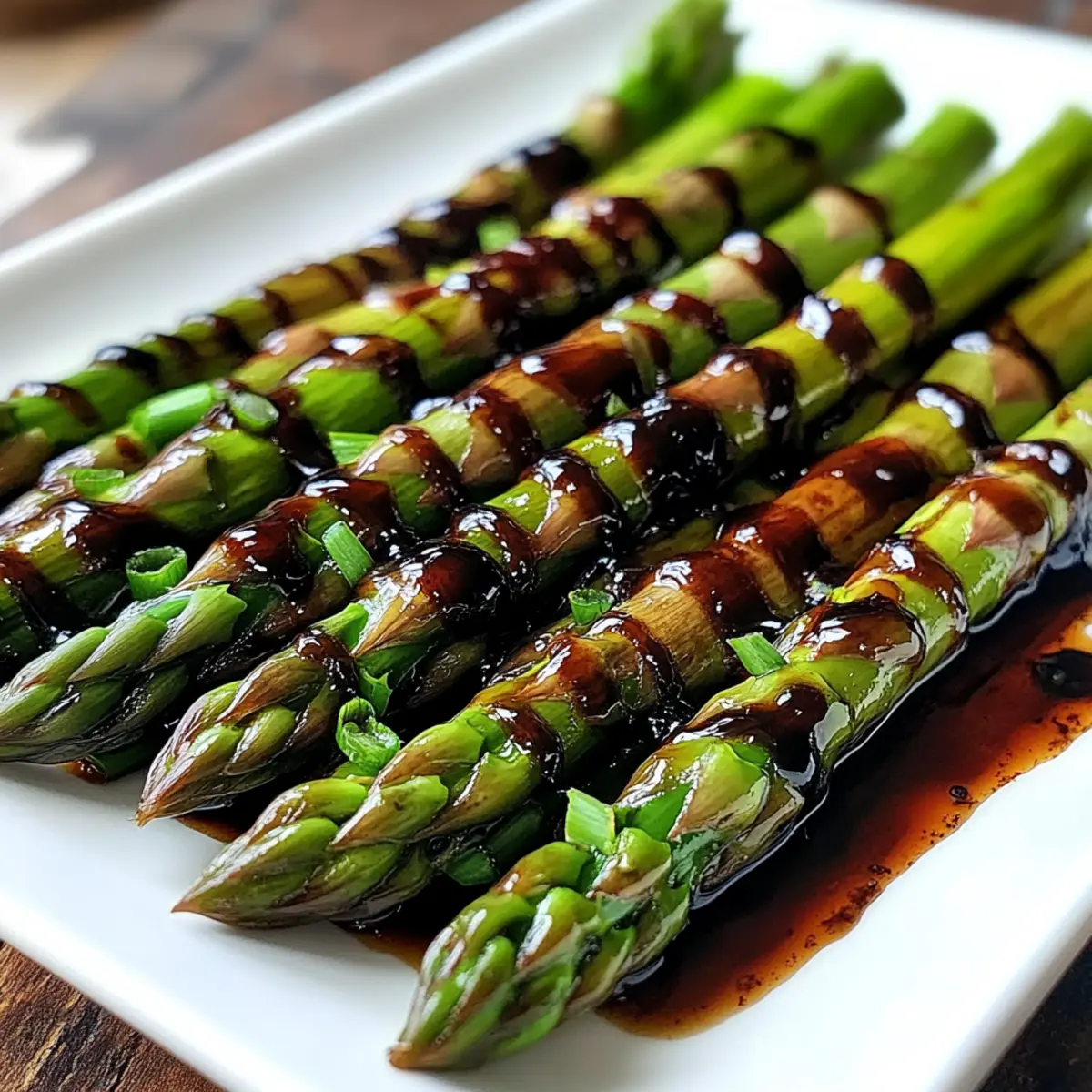 Asparagus with Balsamic Glaze