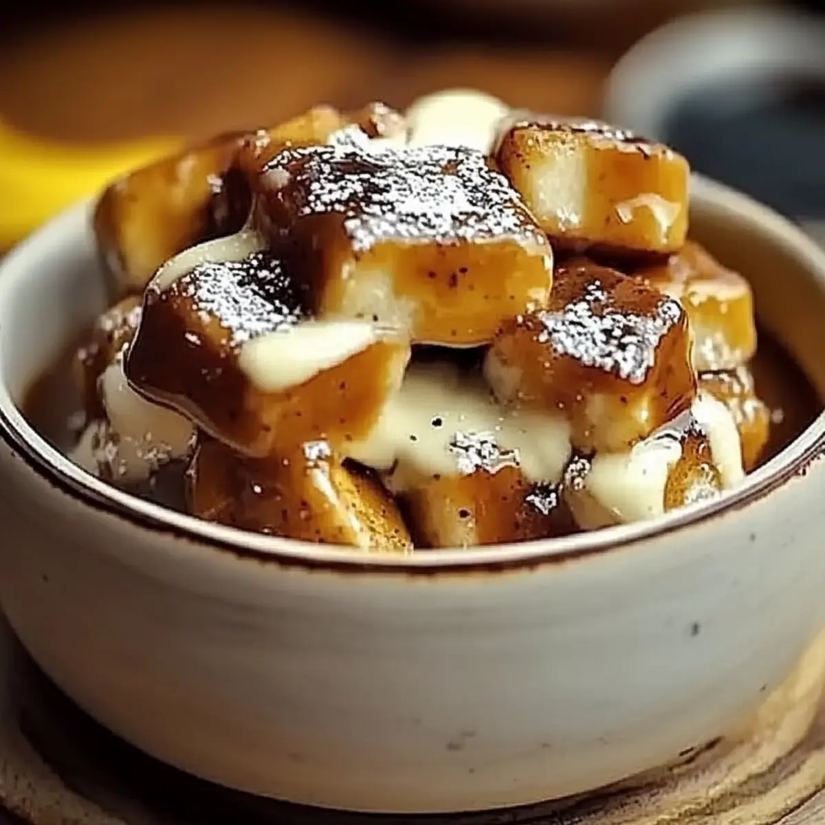 Bananas Foster Bread Pudding