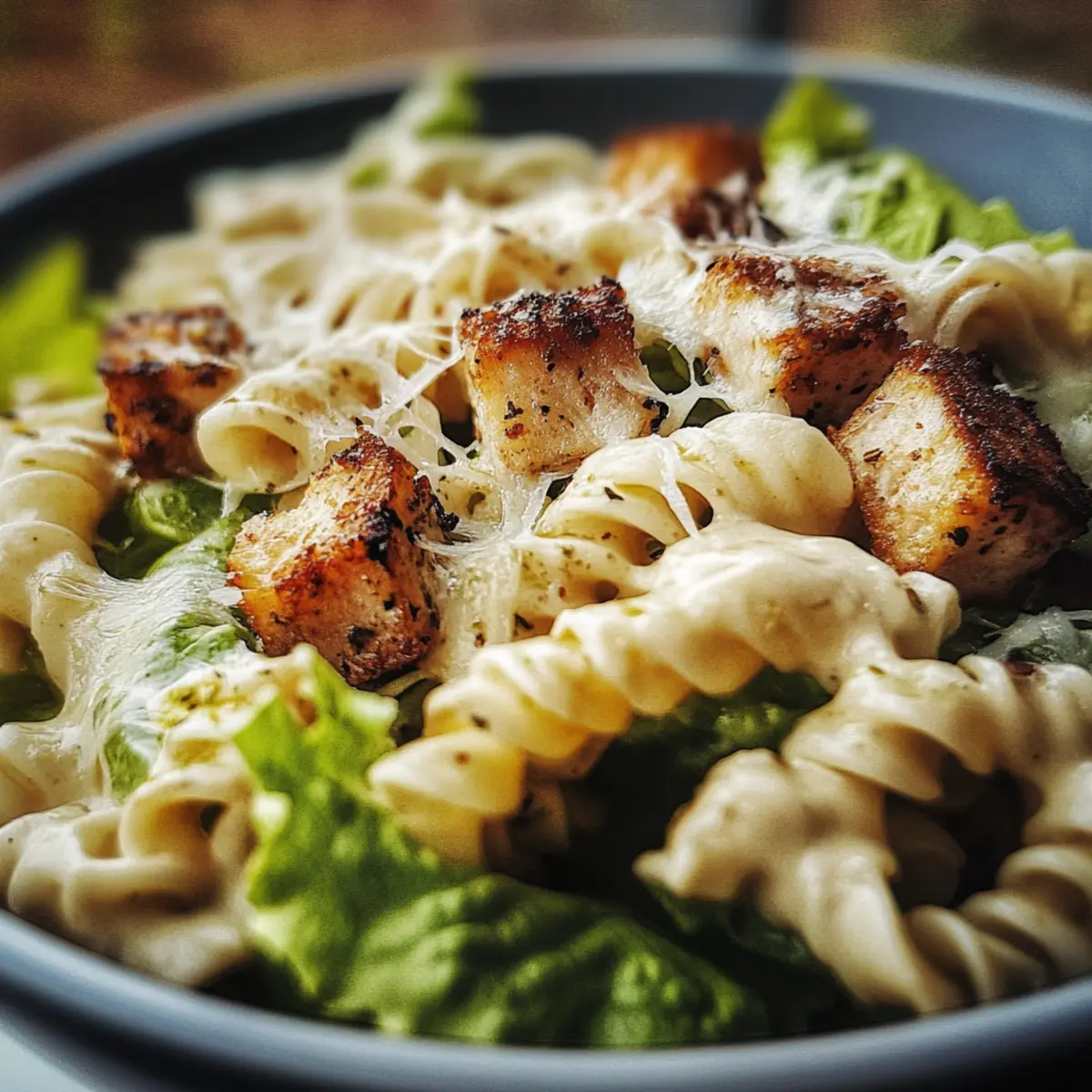 Chicken Caesar Pasta Salad