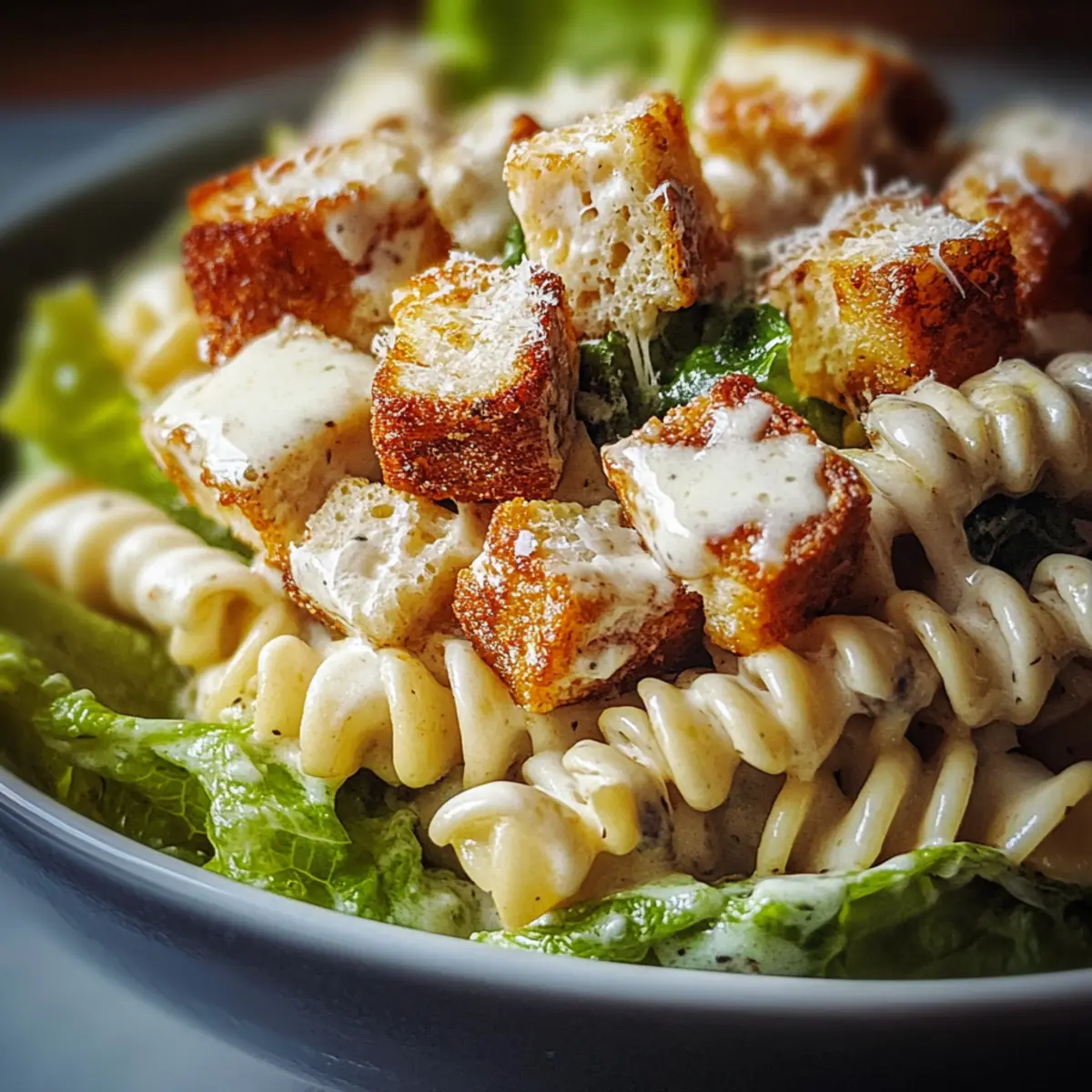 Chicken Caesar Pasta Salad