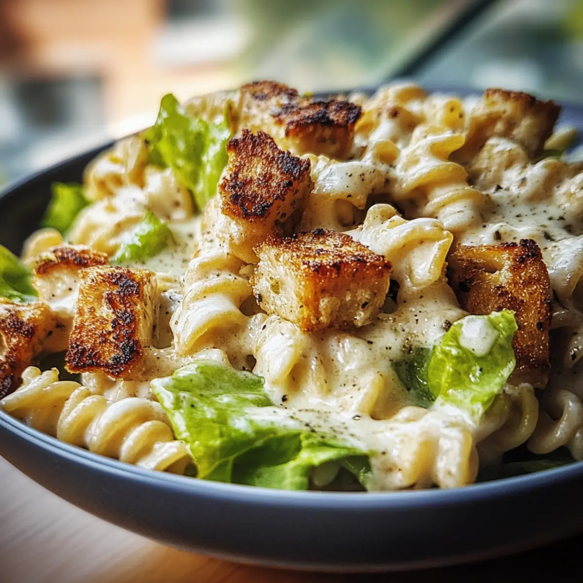 Chicken Caesar Pasta Salad