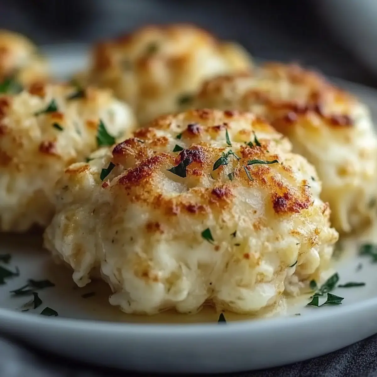 Crab Stuffed Cheddar Bay Biscuits With Lemon Butter Sauce