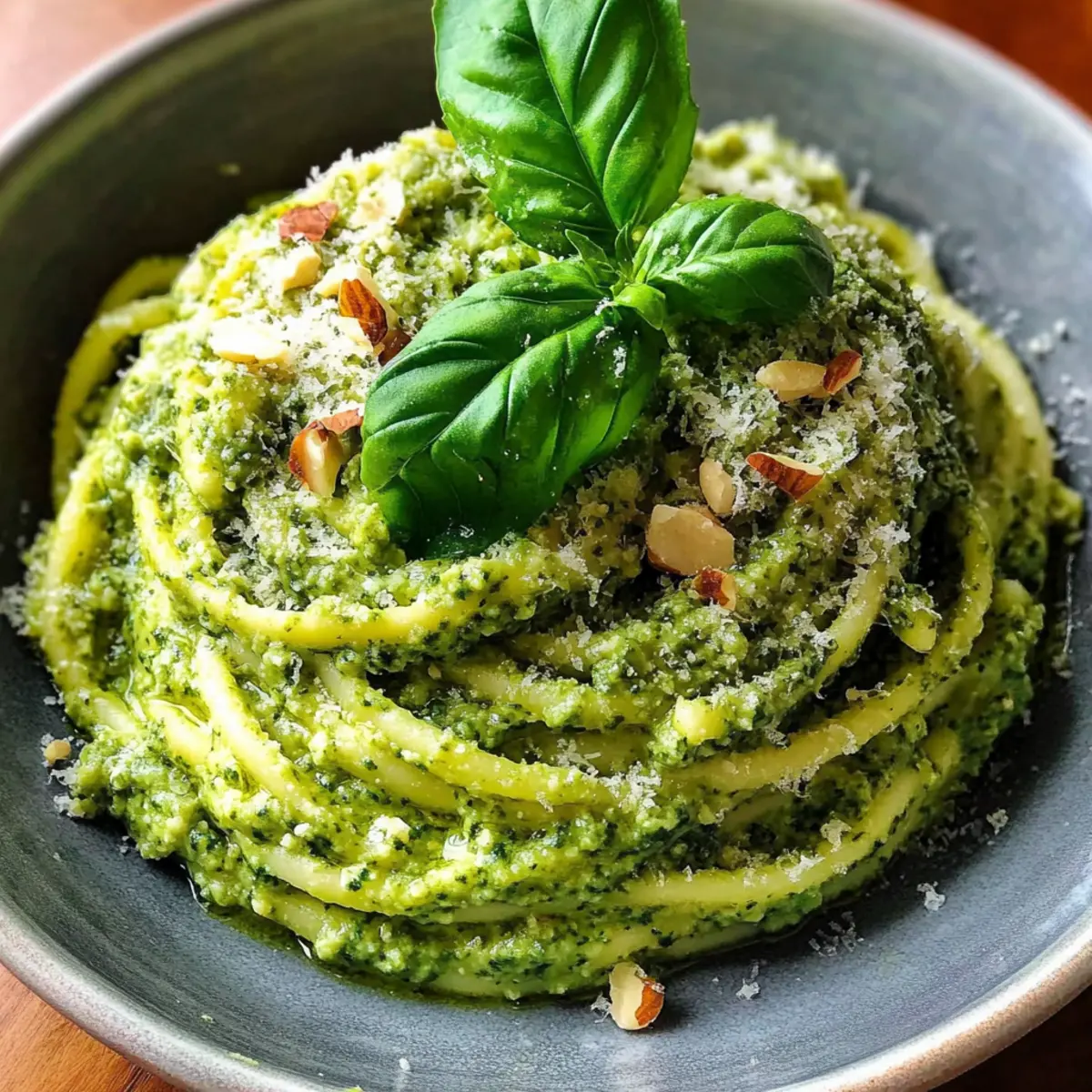 Creamy Fresh Italian Basil Pesto