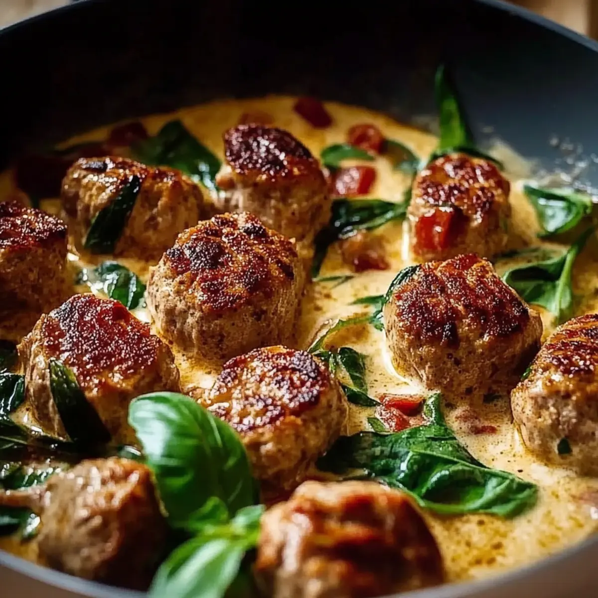 Creamy Marry Me Chicken Meatballs