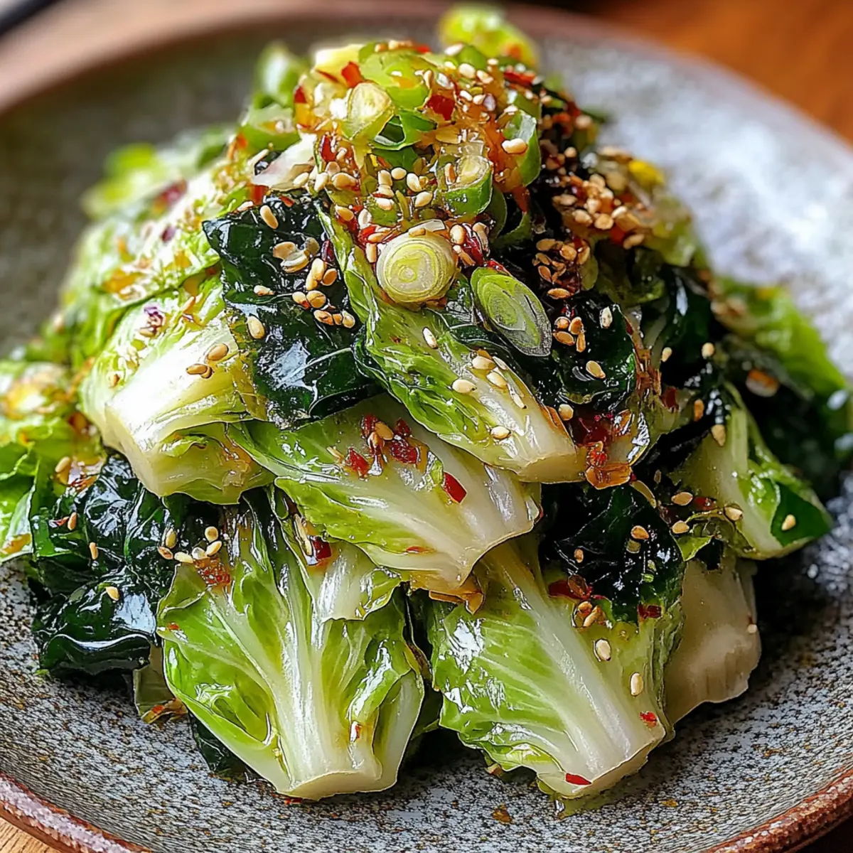 Crunchy Tangy Japanese Yamitsuki Cabbage