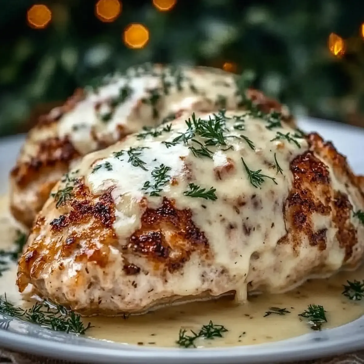 Garlic Parmesan Chicken Meatloaf