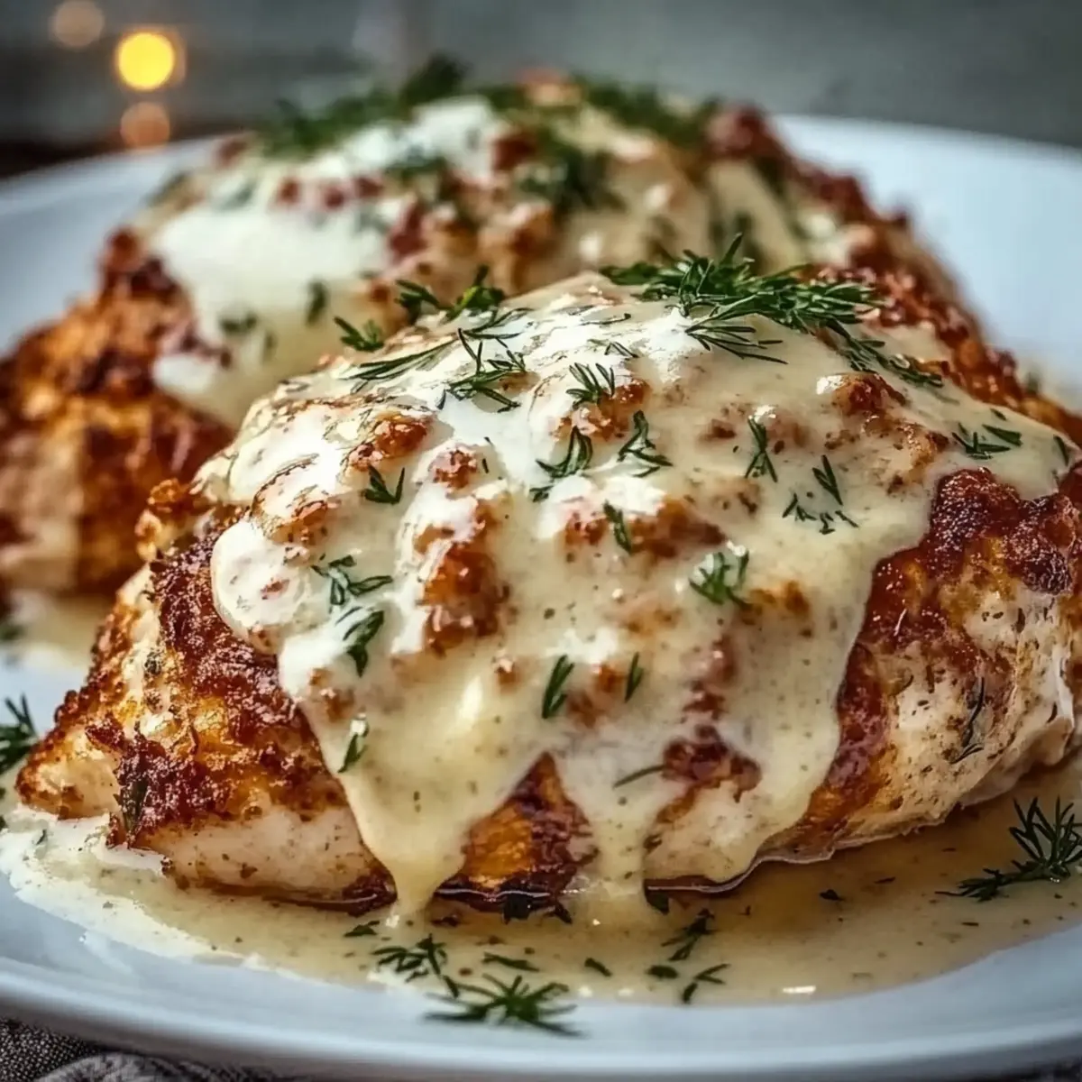 Garlic Parmesan Chicken Meatloaf