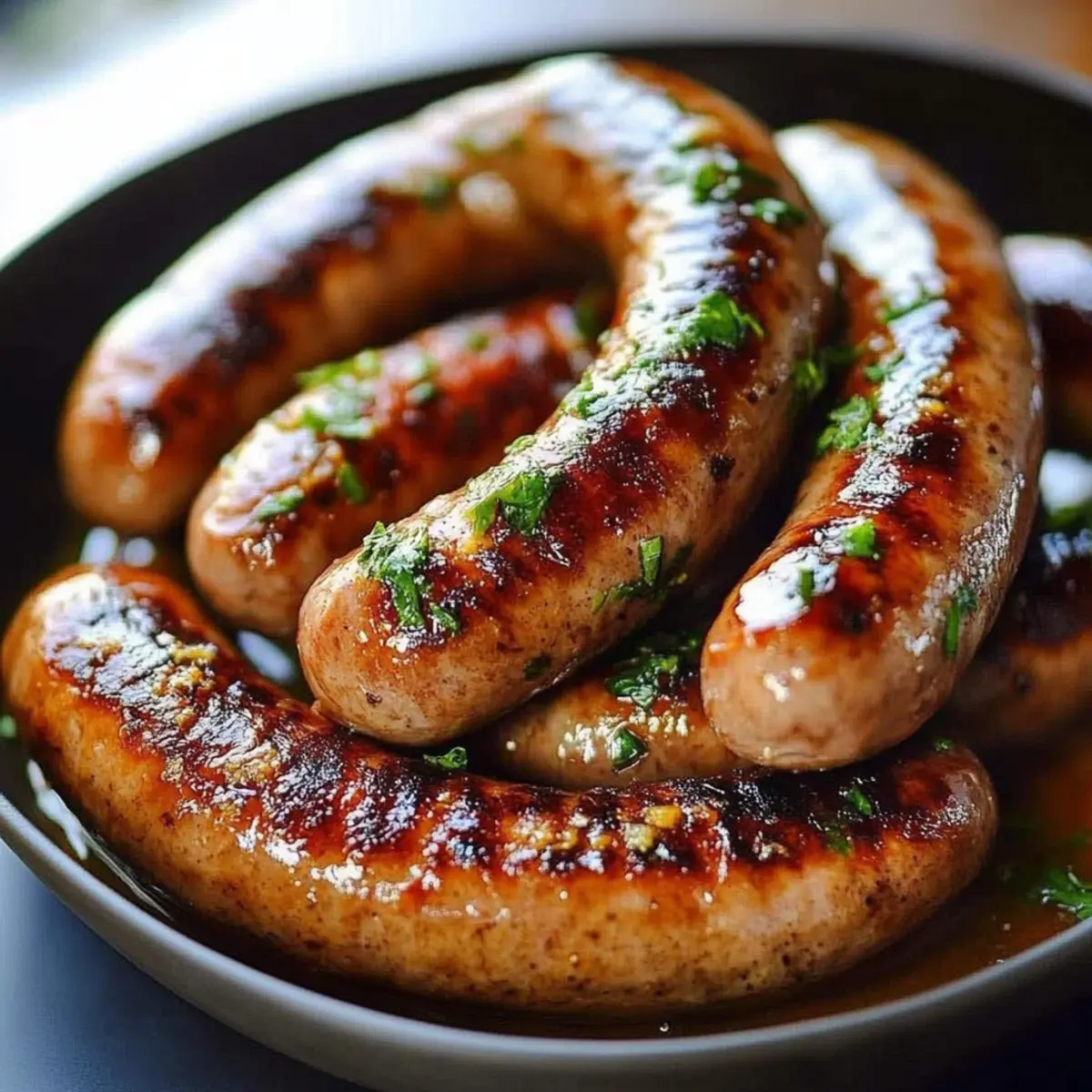 Maple Glazed Sausage Links