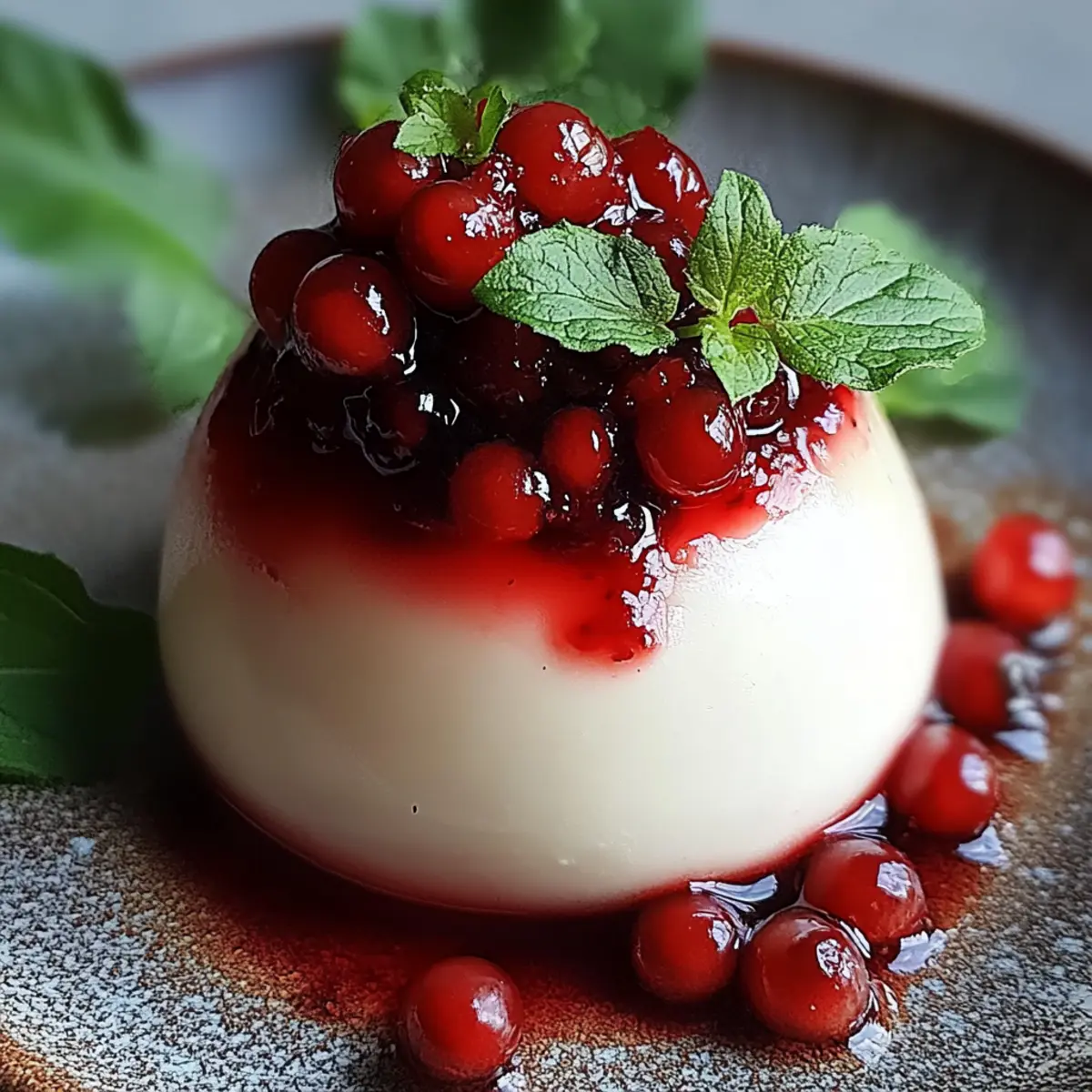Panna Cotta Italian
