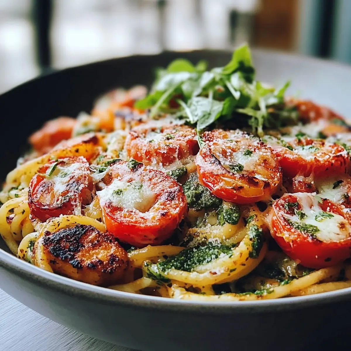 Pesto Shrimp Power Bowl