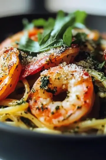 Pesto Shrimp Power Bowl